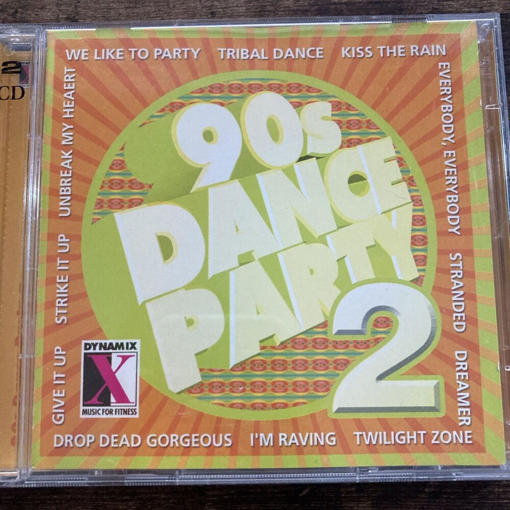 90s Dance Party 2 Various Artists Greatest Hits CD Dance Pop Club Music